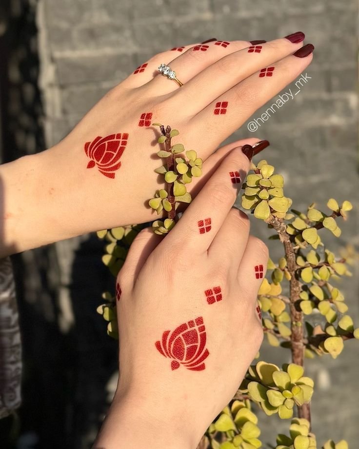 back hand mehndi designs