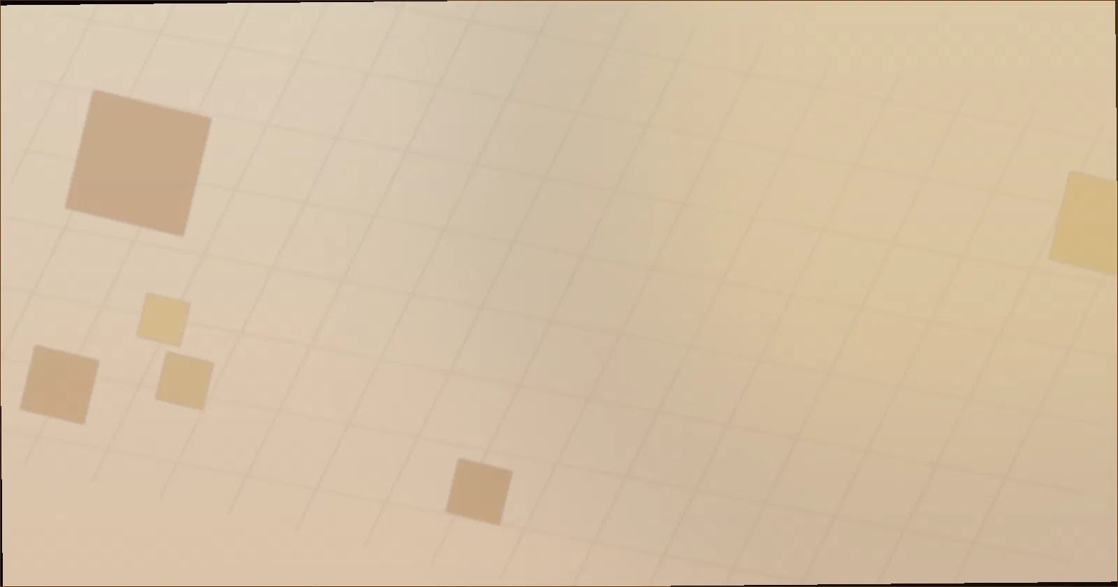 Grid of calm phone game screens beside a henna cone