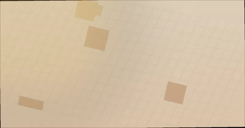 Grid of calm game scenes with soft colour and slow movement