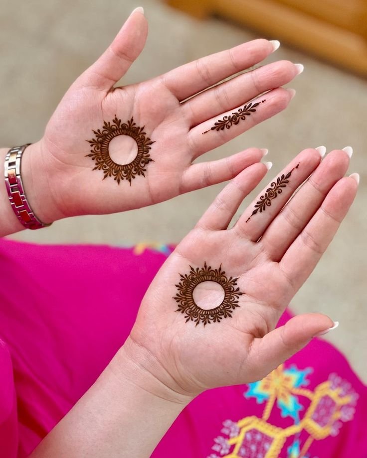 simple mehndi design5