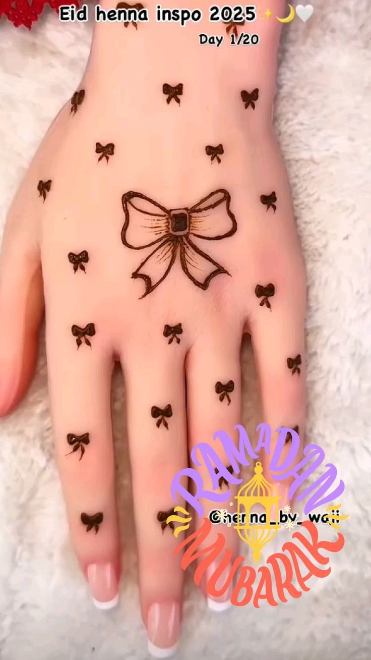 cute butterfly mehndi designs